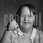 03-09-2008 Westhoek inhabitant, daycenter at Beilen. On behalf of book publication.

[keywords]Black & White Image, Posed, Headshot, Eyecontact, Smiling, Puppy[/keywords]